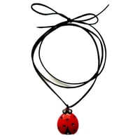 Lady Bug Necklace