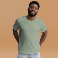 Image 4 of Embroidered Cross T-shirt
