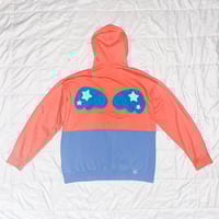 Image 3 of angel blue hoodie
