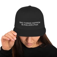 Image 3 of Bad Things Black Snapback