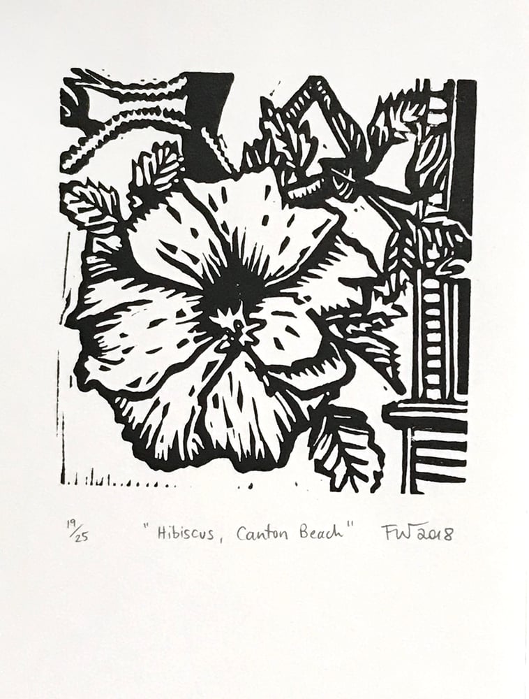Image of "Hibiscus, Canton Beach"  2018
