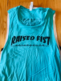 Thrasher Blue Ladies Tri Tank