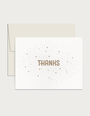 Image of Thanks Card