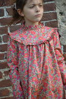Image 2 of Robe liberty betsy fluo thé col montant 