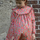 Image 1 of Robe liberty betsy fluo thé col montant 