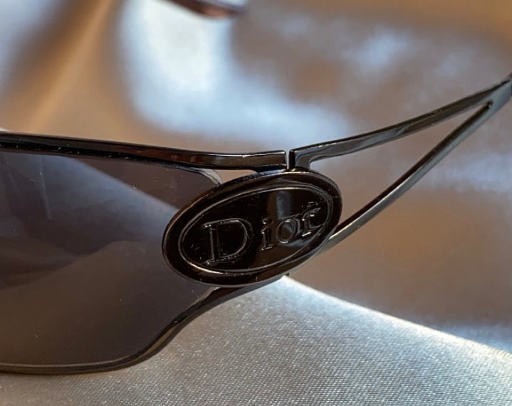 Stylish Gold-Tone Sunglasses by Dior