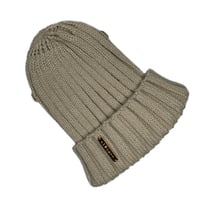 Beige Double Pomskii  Hat