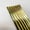 Image of Golden Pentangular 'Good Luck' pencil