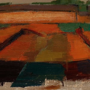 Image of Mid-century, Swedish Landscape, GUSTAV-ADOLF JOHANSSON