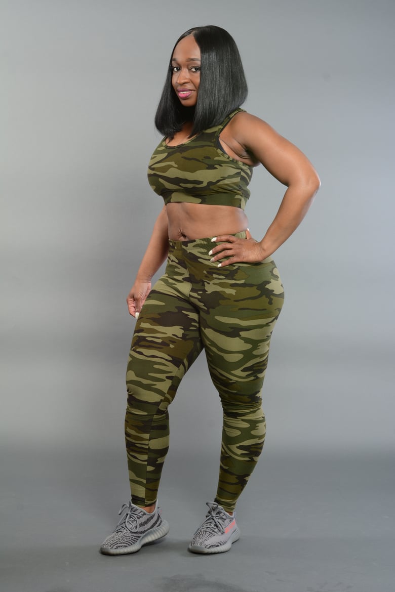 Image of Camo One Size Leggings 