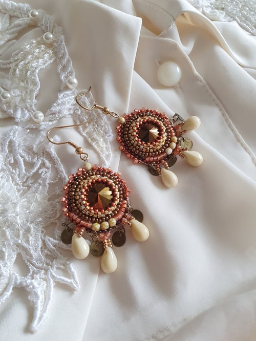 Image of Boucles d'oreilles SO CUTE chocolat