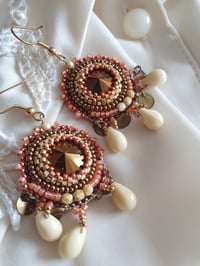 Image 1 of Boucles d'oreilles SO CUTE chocolat