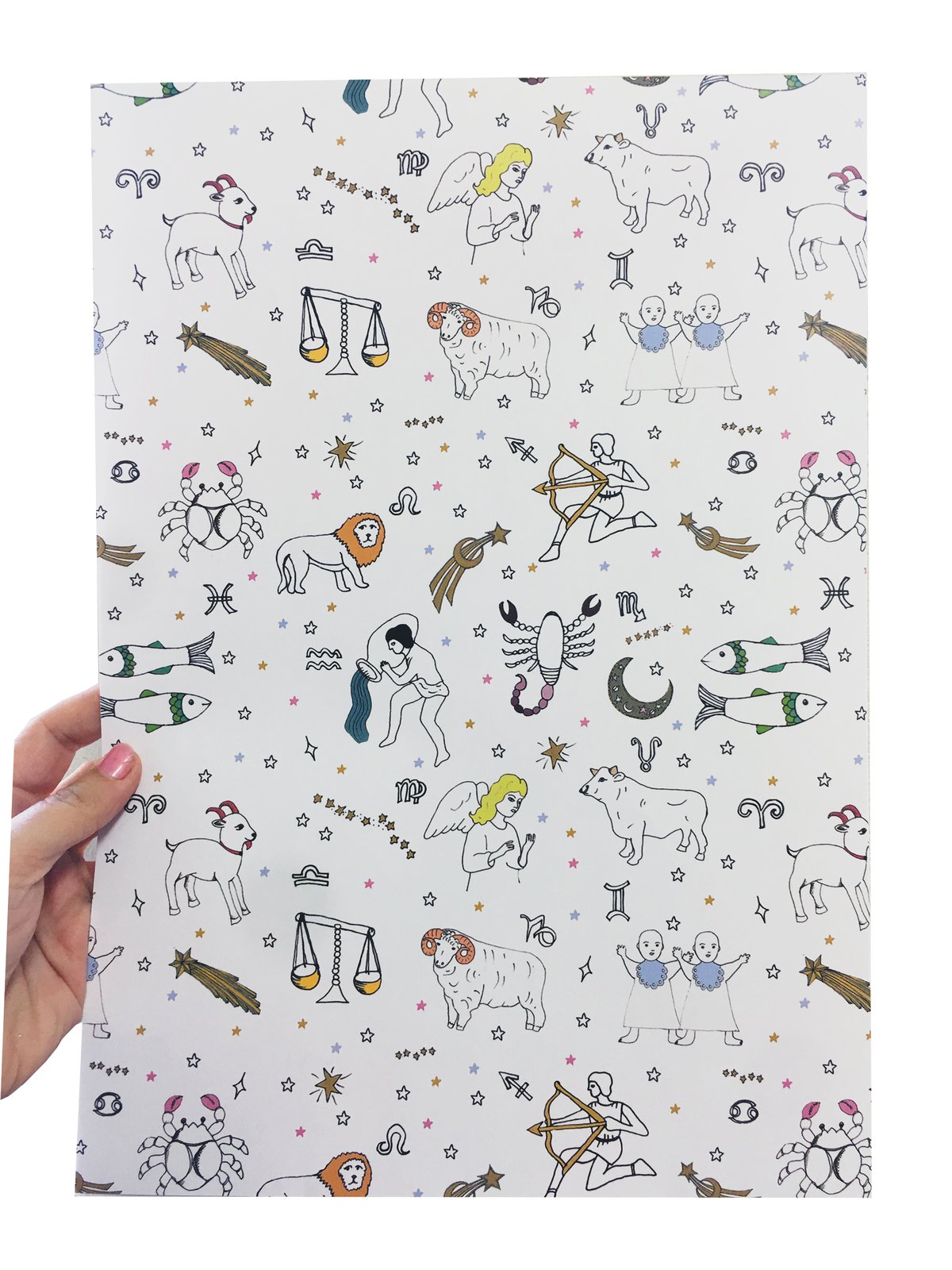 Zodiac Wrapping Paper
