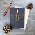 Manchester Bee keepsake and card