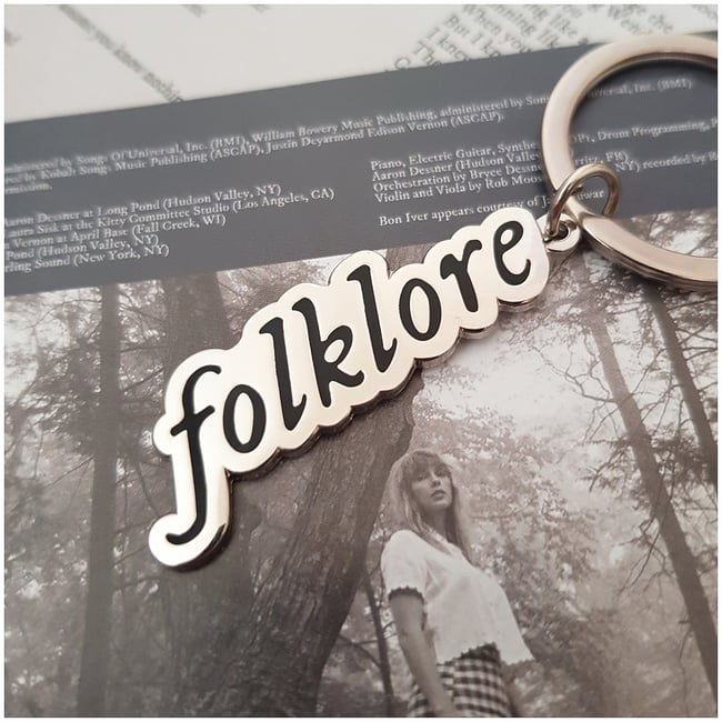 folklore Keychain, Magnet, Pin
