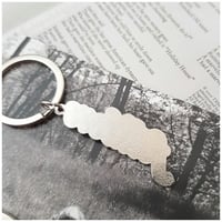 Image 3 of Folklore Metal Keychain