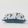 Clouds Silk Cushion Grey