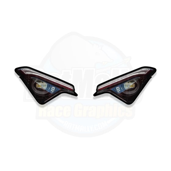 Image of Headlight Stickers to fit Ducati Panigale V2 & V4