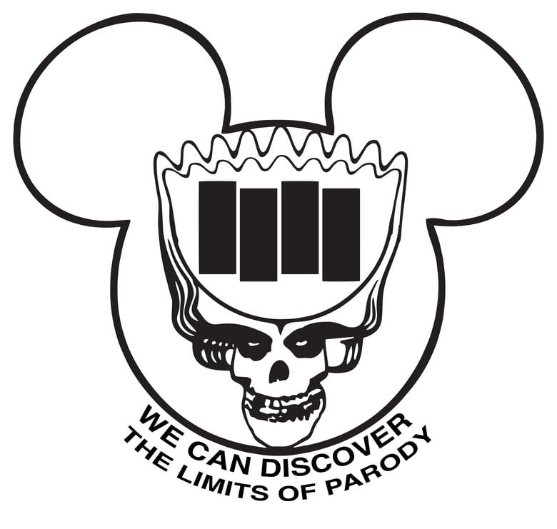 Image of "Limits of Parody" Sticker