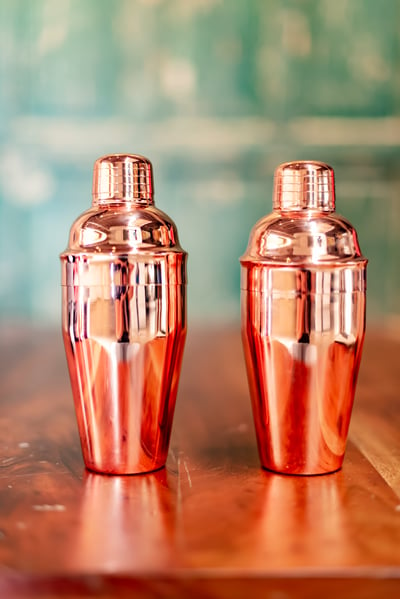 Image of Rose gold cocktail shaker by Visol!