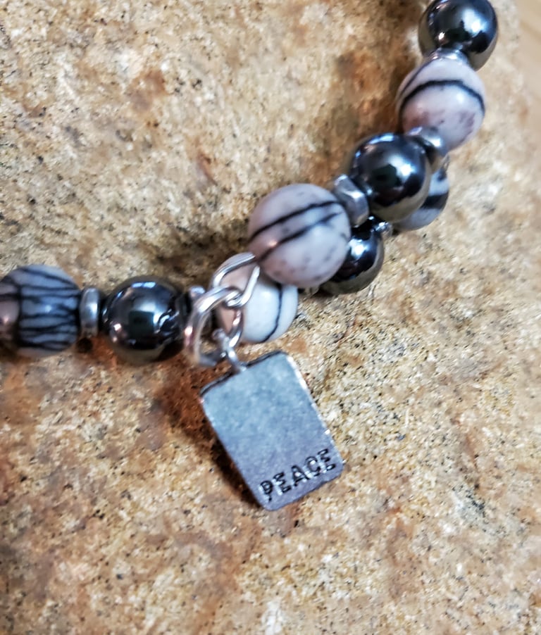 Hematite Zen Bracelet Image 4