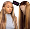 360 Frontal Transparent Closure Lace Wig