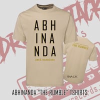 ABHINANDA "The Rumble" T-Shirt Edition.