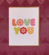Mod Love You Card