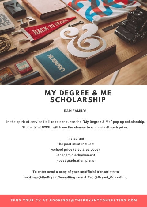 Image of My Degree & Me: Scholarship Donation 