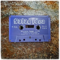 Image 5 of Salad Idea - Limited Edition Hand-Embellished Cassette Tape + sticker bundle to benefit SheThePeople