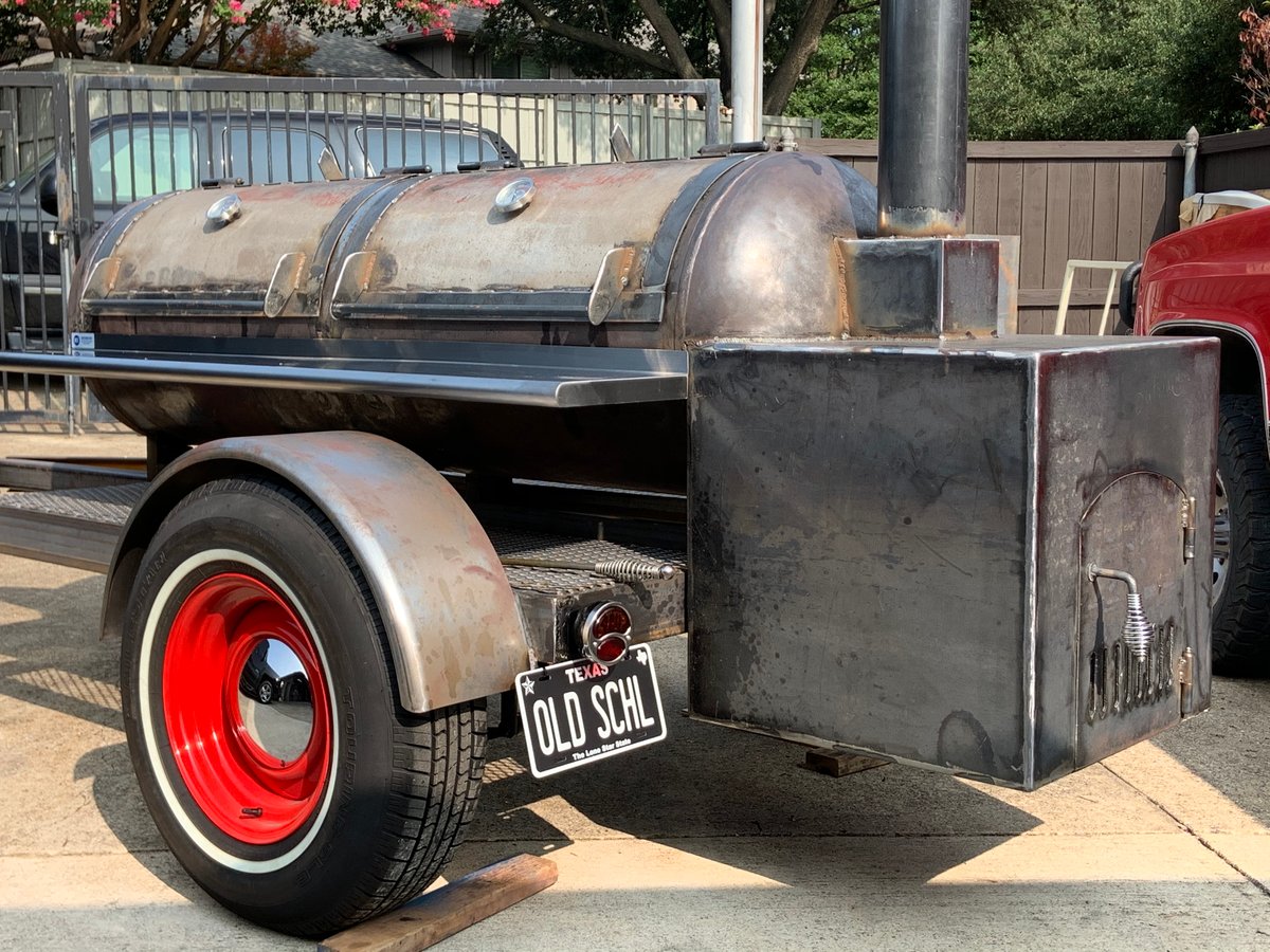 Image of 150 Gallon Smoker Trailer