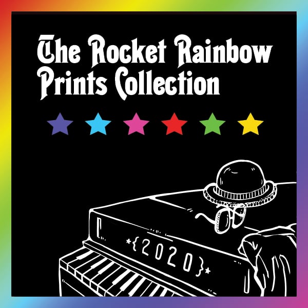 Image of PRE-ORDER: Rocket Rainbow Prints Collection