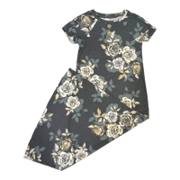 10 Grey Floral