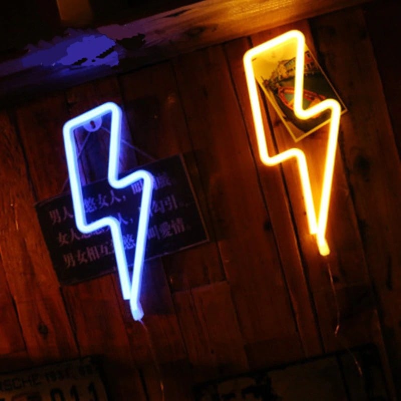 Every Color LED Light Lightning Bolt Design BowieGallery