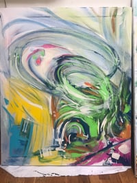 Original Painting "Spirare (Breathe)"- Signed by Joshua Mongeau, Acrylic on Canvas