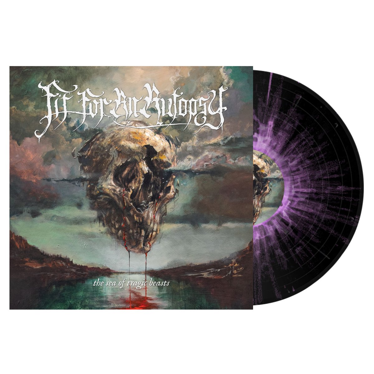 Image of Fit for an Autopsy “The Sea of Tragic Beasts”  Exclusive Colored Vinyl LP Pre-Order