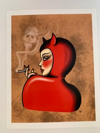 Image 2 of Devil Girl Print