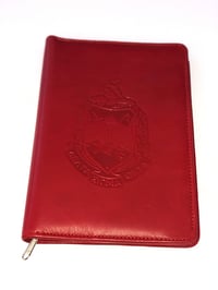 Ritual COVER-Genuine Leather with Embossed Sorority Crest