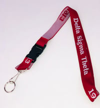 Delta Sigma Theta Lanyard 