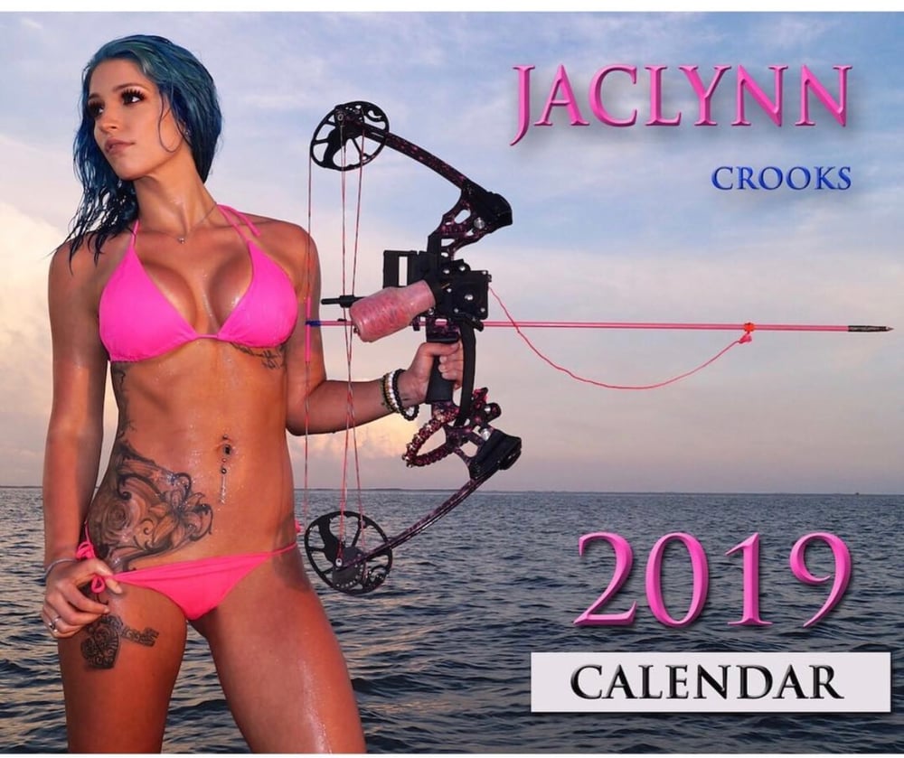Image of 2019 Jaclynn Crooks ONLY SIGNED calendar 