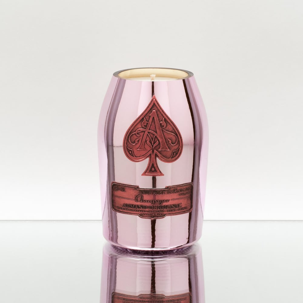 Image of Ace rose gold candle 