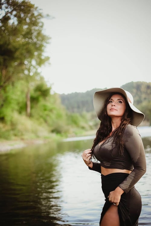 Image of Couples River session for A & C