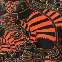 Image 1 of “NightMeow On Elm St.”- Die-cut Sticker