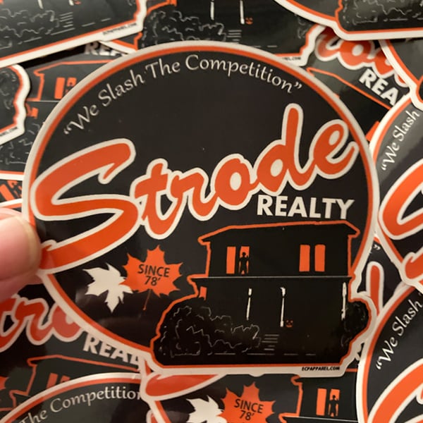 “Strode Realty”-Die-cut Sticker