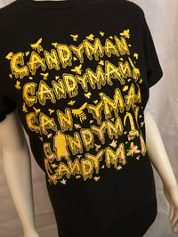 Image 3 of Unisex "Bee My Victim" Black Tee