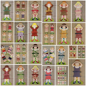 Image of Sajou Little Gils Thread Cards