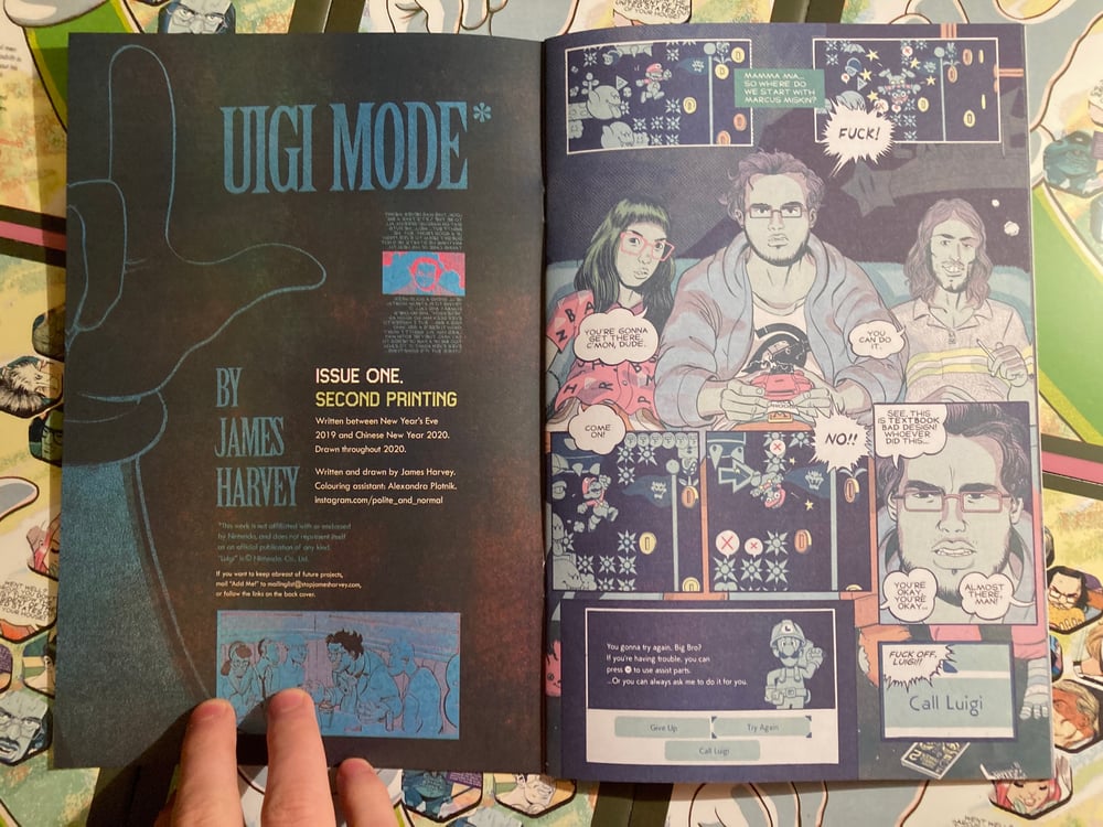 Luigi Mode Part 1. Second Printing (24PP)