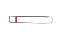 Image 1 of BROACH  silver - coral  #024-25