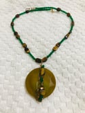 Beaded Czech Glass Necklace