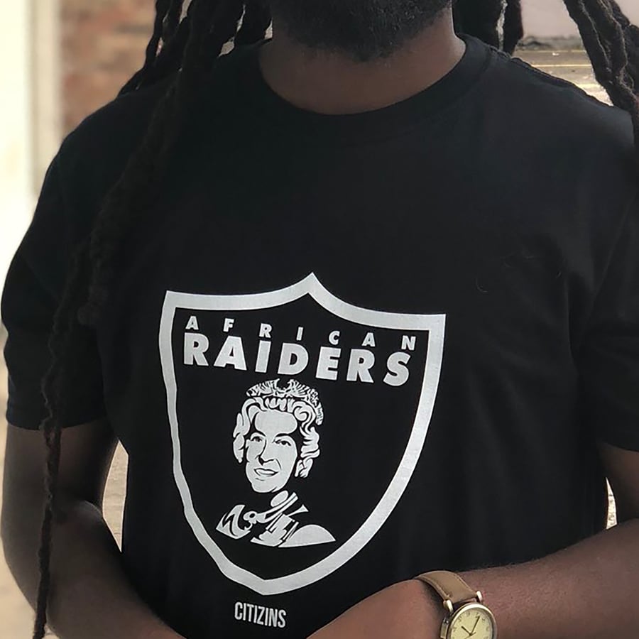 Image of AFRICAN RAIDERS | T-SHIRT, SWEATER, & HAT